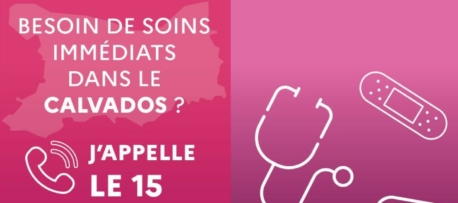 BESOIN DE SOINS IMMEDIATS – APPELER LE 15